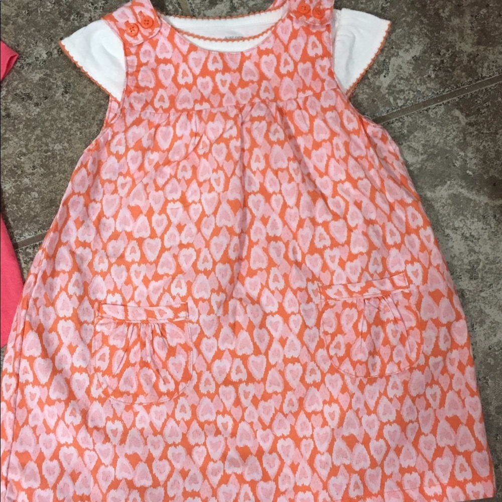 Carter’s dress with matching onesie